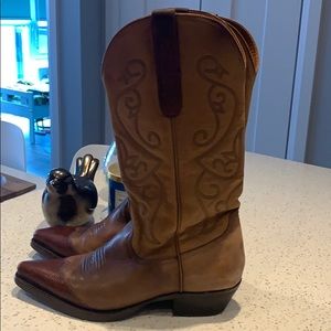 Nine West cowboy boy boots